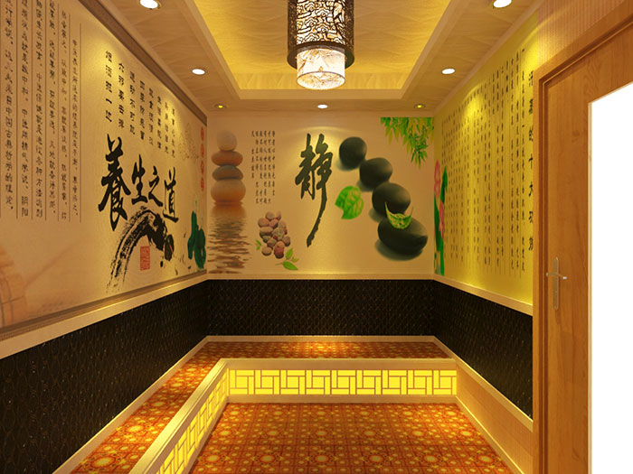 家用汗蒸房效果图