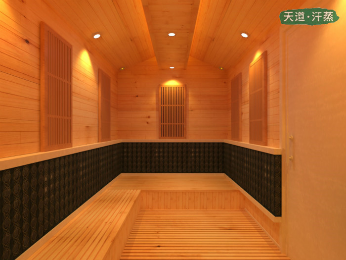 家用汗蒸房效果图