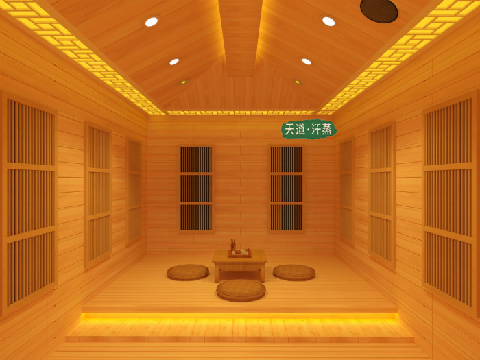 家用汗蒸房效果图