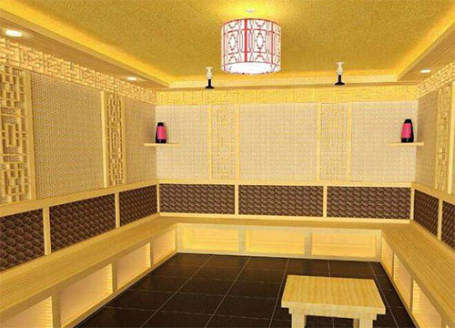 远红外家用汗蒸房施工