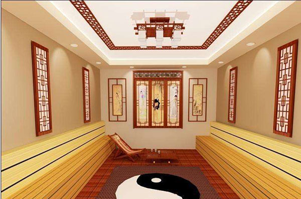 家用汗蒸房效果图