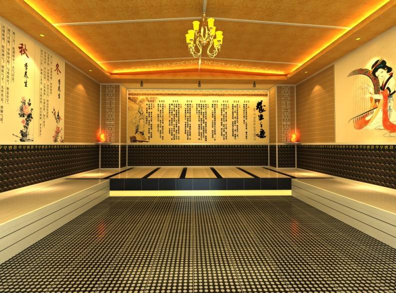 汗蒸房效果图 汗蒸房效果图