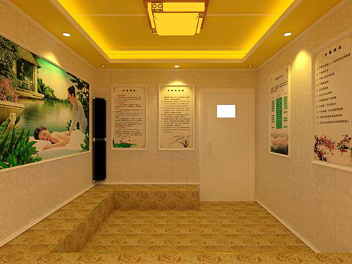小型家用汗蒸房效果图