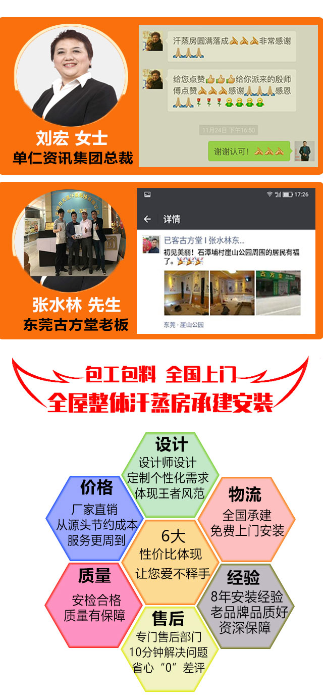 家用汗蒸房优势